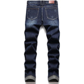 Men's Personality Creases Jeans